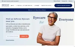 EYECARE about YOU website