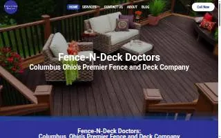 Fence-N-Deck Doctors website