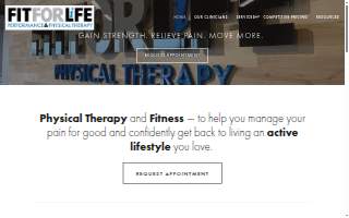 Fit For Life Physical Therapy - Lane Avenue