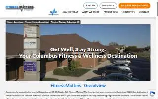 Fitness Matters - Grandview website