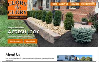 Glory To Glory Landscaping.
