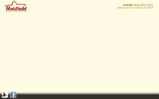 Hatfield Used Car Center website