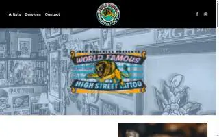 High Street Tattoo Columbus website