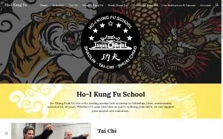 Ho-I Kung-Fu & Tai-Chi website