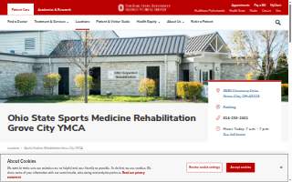 Ohio State Sports Medicine Rehabilitation Grove City YMCA