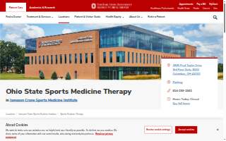 Ohio State Sports Medicine Therapy Jameson Crane Sports Medicine Institute