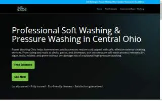 Power Washing Ohio website