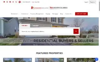 Powerhouse Team - Full Service Real Estate Team website