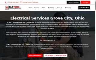 R & T Yoder Electric, Inc - Grove City website
