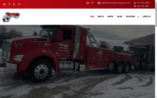 Rusty's Towing Services Inc website