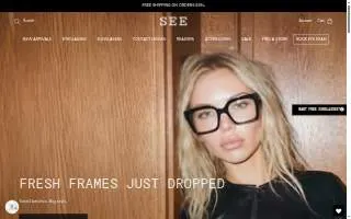 SEE Eyewear of Columbus website