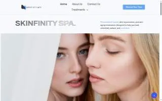 Skinfinity Spa of Columbus website