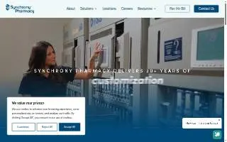 Synchrony Pharmacy - Columbus website