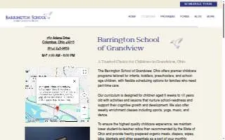 The Barrington School of Grandview website