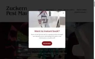 Zuckerman's Pest Management website