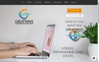 GreatWave Communications website