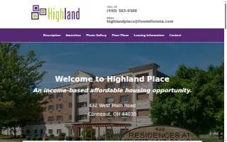 Highland Place website