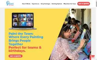 Paint the Town of Conneaut website