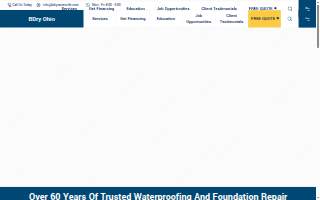 BDry Waterproofing of Zanesville