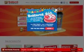 BellStores Car Wash of Coshocton website