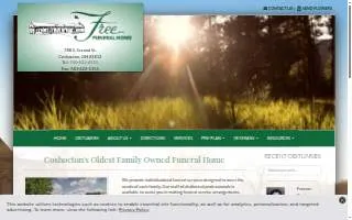 Free Funeral Home website