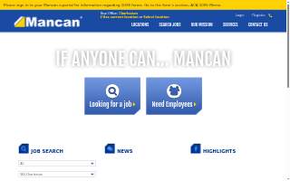 Mancan Temporary Staffing Employment Agency of Boardman