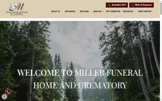 Miller Funeral Home of Coshocton website