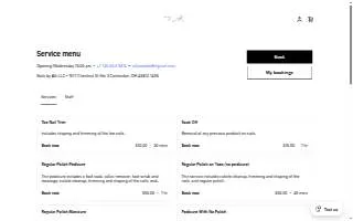 Nails By Alli LLC website