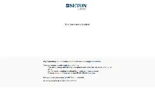 Seton Coshocton website