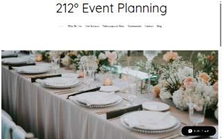 212º Event Planning