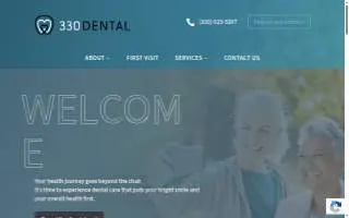 330 Dental website