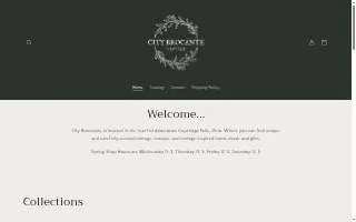 City Brocante Vintage website