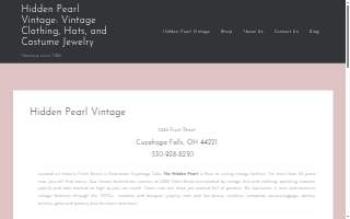 Hidden Pearl Vintage Clothing