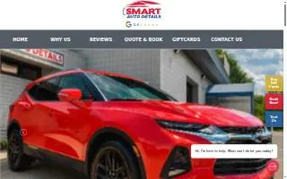 Smart Auto Details of Cuyahoga Falls website