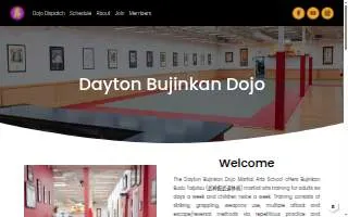 Dayton Bujinkan Dojo website