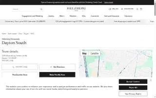 Helzberg Diamonds of Dayton website