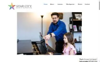 Star City Music Studios website