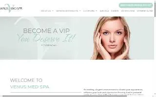 Venus Nail Spa of Dayton website