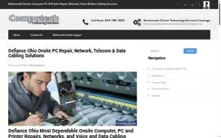 Computer Services of Defiance website