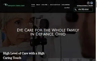 Defiance Vision Care - Darryl D Mathewson OD website