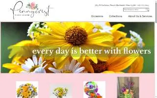 Pennycrest Floral & More website