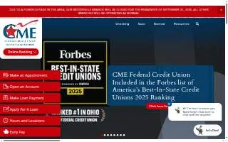 CME Federal Credit Union of Delaware website