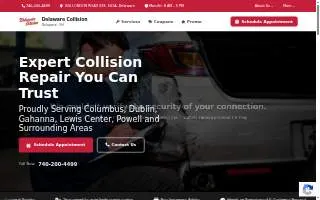 Delaware Collision website