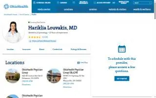 Hariklia Louvakis, MD website