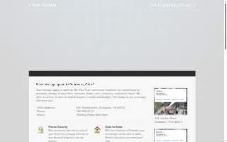 Two Sons Storage website