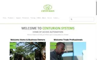 Centurion Security Systems, LLC of Dover website