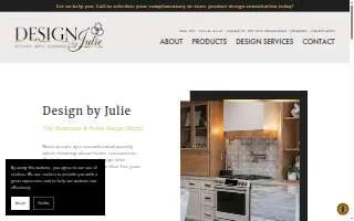 Design by Julie website