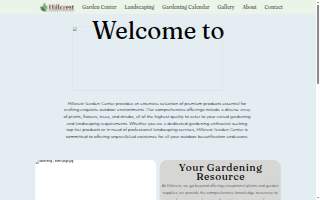 Hillcrest Garden Center