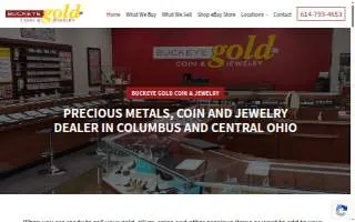 Buckeye Gold Coin & Jewelry website