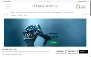 Diamond Cellar of Dublin website